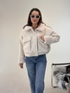 Bej Körük Cep Detay Kaşe Mont KABAN & MONT & CEKET - Taksim Butik