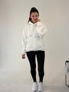 Beyaz Angel Taşlı Sweat SWEATSHİRT - Taksim Butik