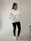 Beyaz Angel Taşlı Sweat SWEATSHİRT - Taksim Butik