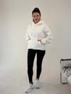 Beyaz Angel Taşlı Sweat SWEATSHİRT - Taksim Butik