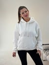 Beyaz Angel Taşlı Sweat SWEATSHİRT - Taksim Butik