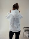Beyaz Angel Taşlı Sweat SWEATSHİRT - Taksim Butik