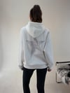 Beyaz Yıldız Baskılı Taşlı Sweat SWEATSHİRT - Taksim Butik