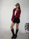 Bordo Mevsimlik Ceket KABAN & MONT & CEKET - Taksim Butik