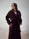 Bordo Uzun Tasarım Kaban KABAN & MONT & CEKET - Taksim Butik