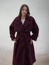 Bordo Uzun Tasarım Kaban KABAN & MONT & CEKET - Taksim Butik