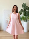 Çizgili Elbise Pembe
