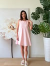 Çizgili Elbise Pembe