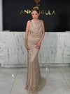 Elissa Krem Balık Abiye
