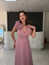 Floransa Toz Pembe Abiye