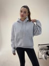 Gri Angel Taşlı Sweat SWEATSHİRT - Taksim Butik