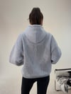 Gri Angel Taşlı Sweat SWEATSHİRT - Taksim Butik