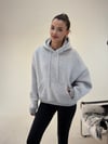 Gri Angel Taşlı Sweat SWEATSHİRT - Taksim Butik