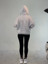 Gri Fermuarlı Melek Sweat SWEATSHİRT - Taksim Butik
