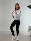 Gri Fermuarlı Melek Sweat SWEATSHİRT - Taksim Butik
