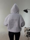 Gri Fermuarlı Melek Sweat SWEATSHİRT - Taksim Butik