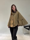Haki Pelerin Mont TRENÇKOT - Taksim Butik
