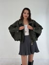 Haki Yarasa Kol Bomber Ceket KABAN & MONT & CEKET - Taksim Butik