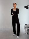 Kahve Çilek Garnili Atletli Parmak Geçmeli Takım TAKIM - Taksim Butik