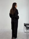 Kahve Denim Kuşaklı Takım TAKIM - Taksim Butik
