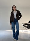 Kahve Kısa Trenç TRENÇKOT - Taksim Butik