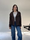 Kahve Kısa Trenç TRENÇKOT - Taksim Butik
