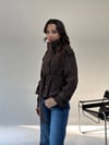 Kahve Kısa Trenç TRENÇKOT - Taksim Butik