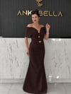Kahve Siena Abiye