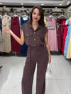 Kahve Yelek Pantolon Takım