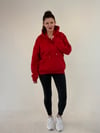 Kırmızı Angel Taşlı Sweat SWEATSHİRT - Taksim Butik