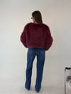Kırmızı Kısa Bolero Kürk  KABAN & MONT & CEKET - Taksim Butik
