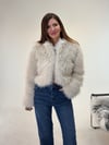 Krem Kısa Bolero Kürk  KABAN & MONT & CEKET - Taksim Butik