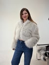 Krem Kısa Bolero Kürk  KABAN & MONT & CEKET - Taksim Butik