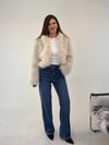 Krem Kısa Bolero Kürk  KABAN & MONT & CEKET - Taksim Butik