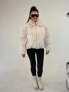 Krem Yaka Kürklü Premium Mont KABAN & MONT & CEKET - Taksim Butik