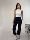 Lacivert SWD Nakışlı Eşofman EŞOFMAN - Taksim Butik