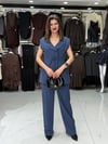 Lacivert Yelek Pantolon Takım