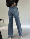 Mavi Serpme Taşlı Jean JEAN - Taksim Butik