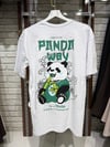 Panda Baskılı Kısa Kol T-shirt