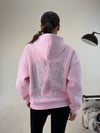 Pembe Angel Taşlı Sweat SWEATSHİRT - Taksim Butik