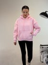 Pembe Angel Taşlı Sweat SWEATSHİRT - Taksim Butik