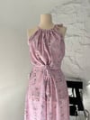 Pembe Halter Yaka Elbise 