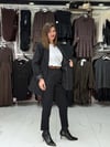 Şal Yaka Siyah Blazer Ceket