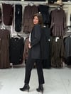 Şal Yaka Siyah Blazer Ceket