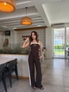 Şeritli Pantolon Takım