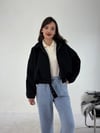 Siyah Bomber Kaşe KABAN & MONT & CEKET - Taksim Butik
