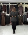 Siyah Kemer Detaylı Blazer Ceket