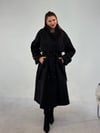 Siyah Uzun Tasarım Kaban KABAN & MONT & CEKET - Taksim Butik