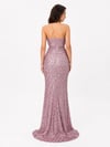 Starlight Pembe Pul Payet Abiye