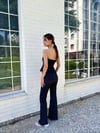 Straplez Denim Takım